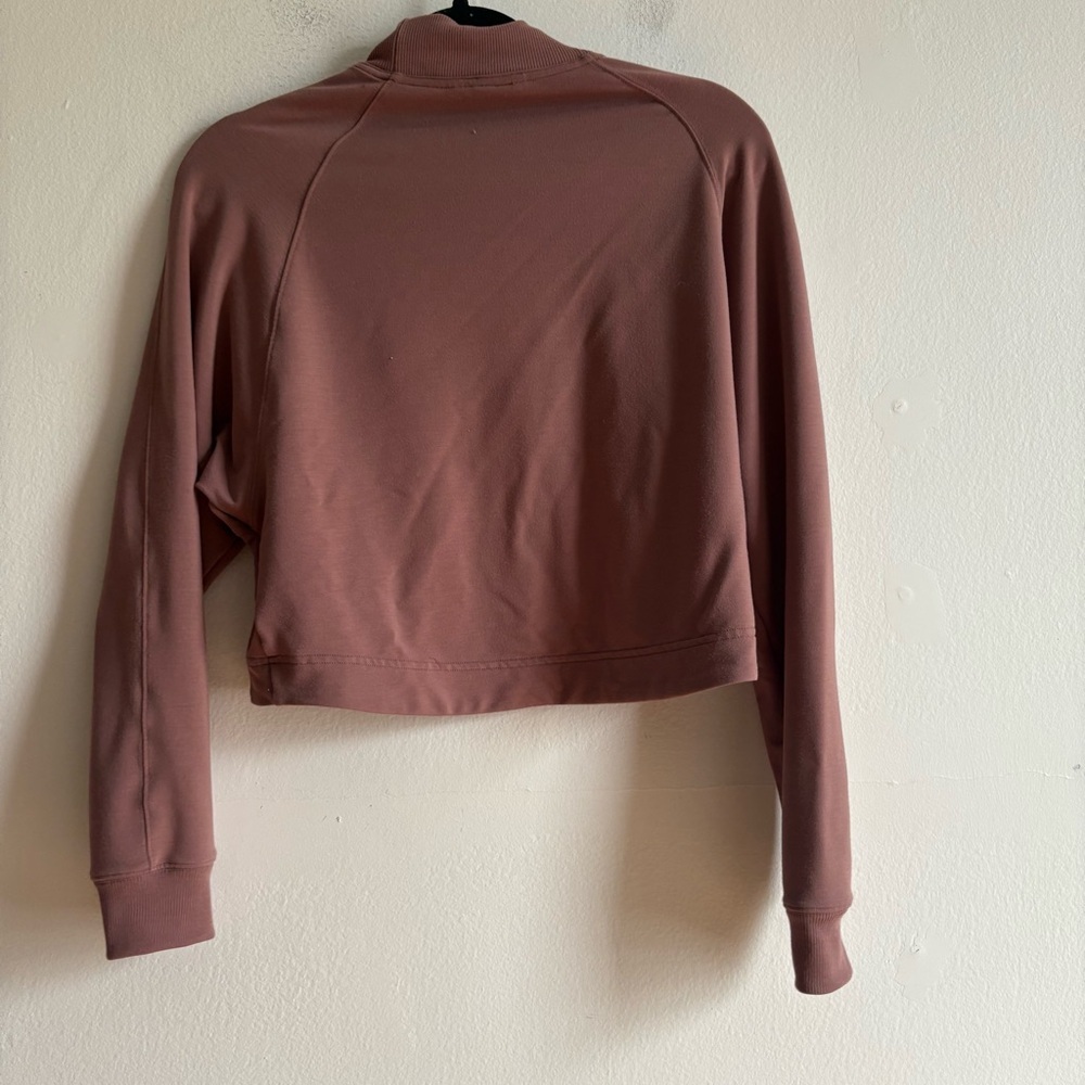 Lululemon Sz S Up High Pullover Relaxed Sweater in Spanish Oak - Picture 6 of 7